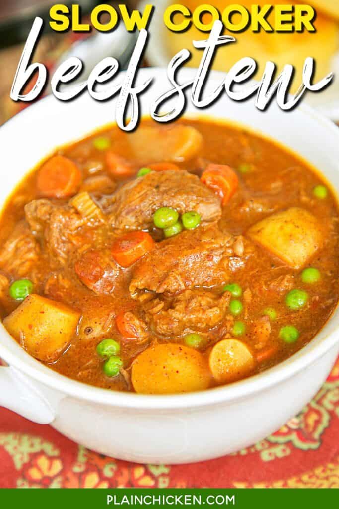 bowl of beef stew with text overlay