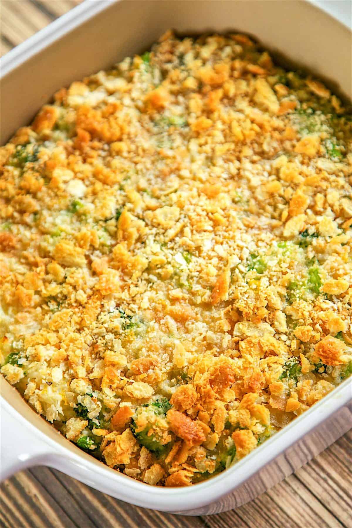 Corn and Broccoli Rice Casserole - Plain Chicken