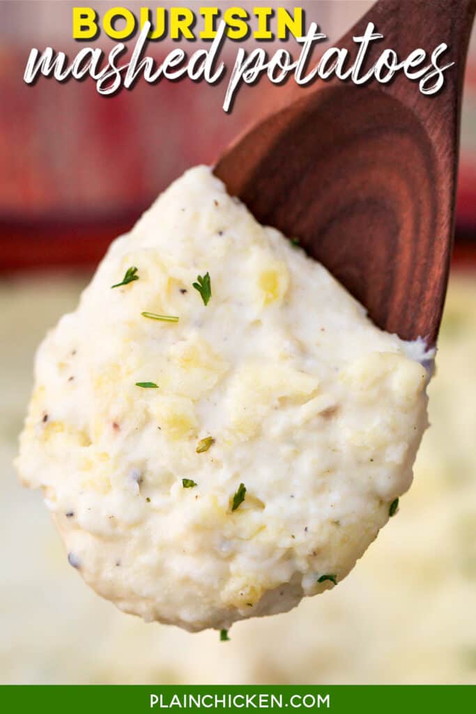 spoonful of mashed potatoes