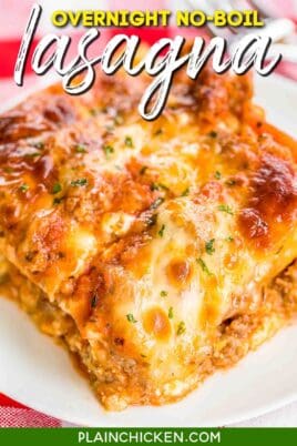 Overnight Lasagna - Plain Chicken