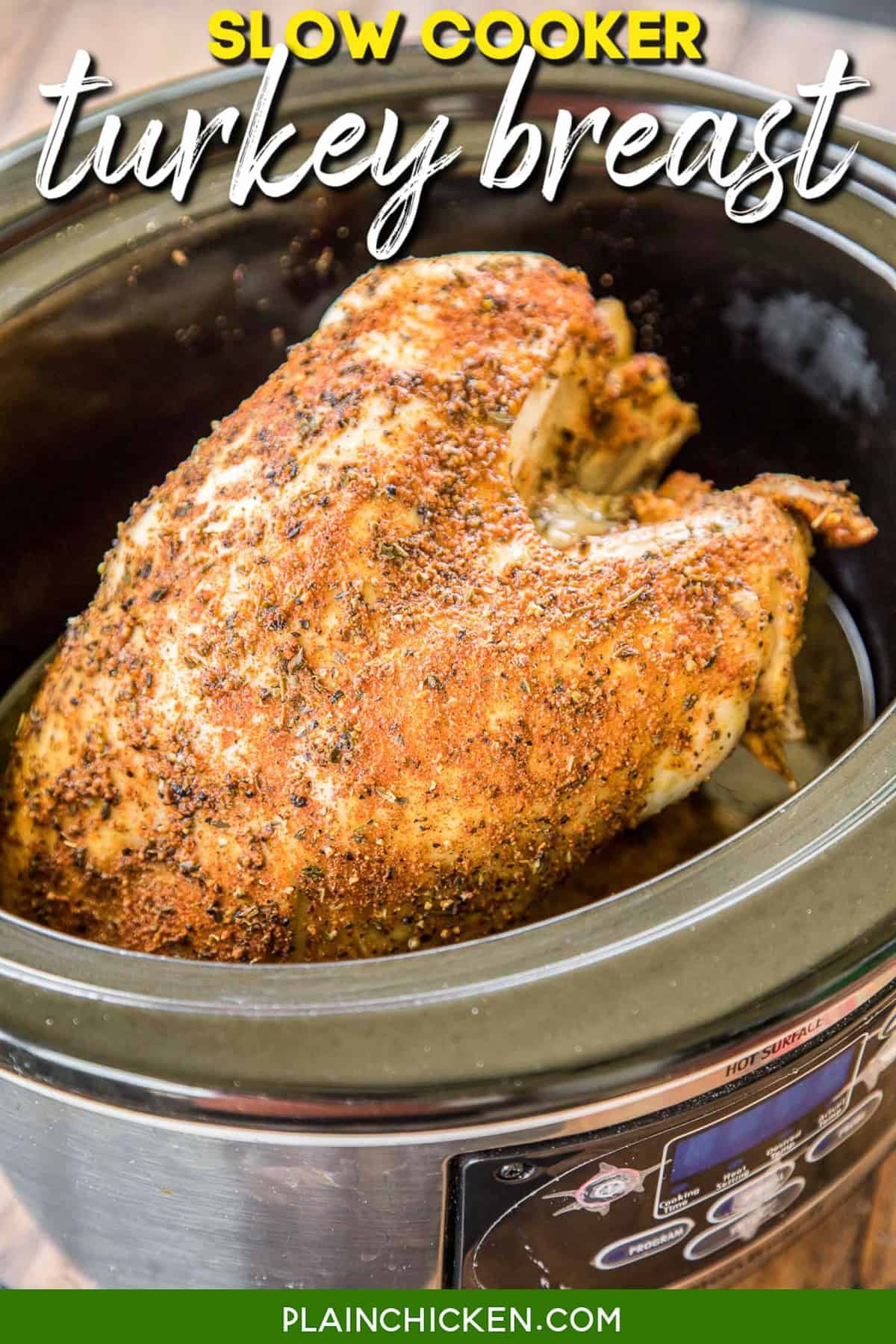 Crockpot Split Turkey Breast 
