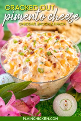 bowl of pimento cheese