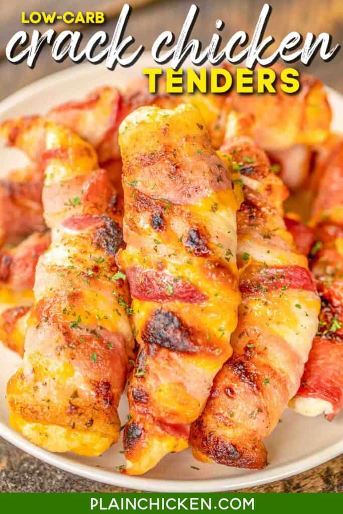 bacon wrapped chicken tenders