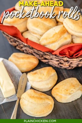 baked rolls on the table