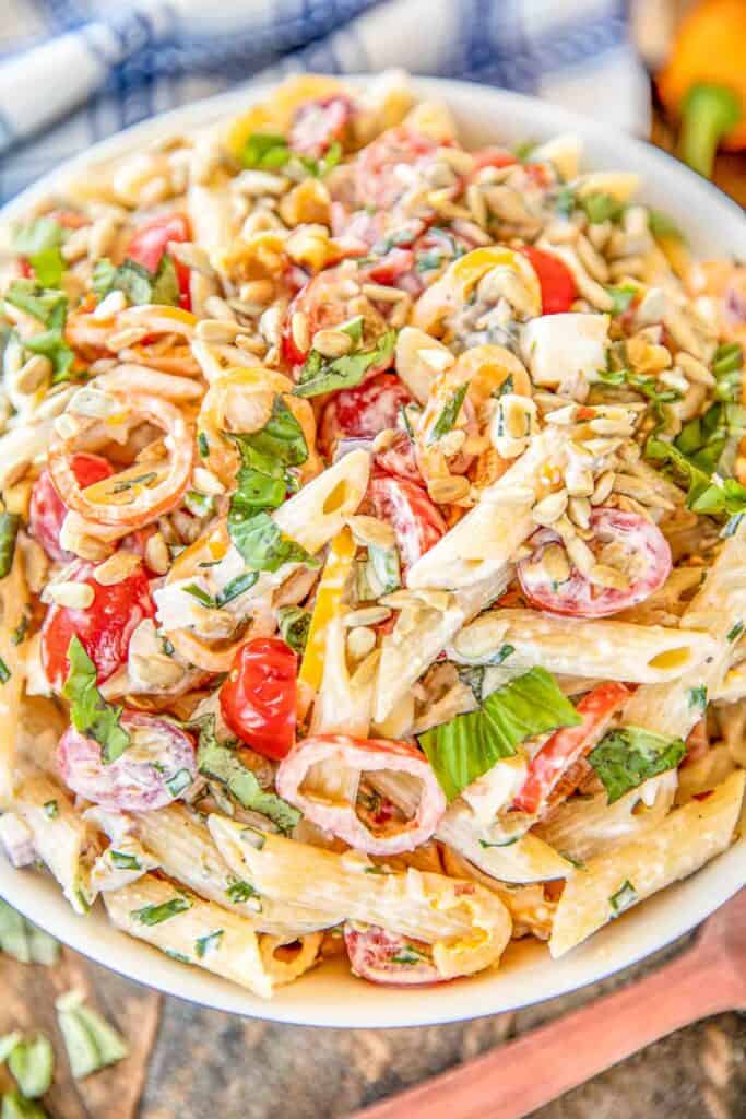 bowl pasta salad