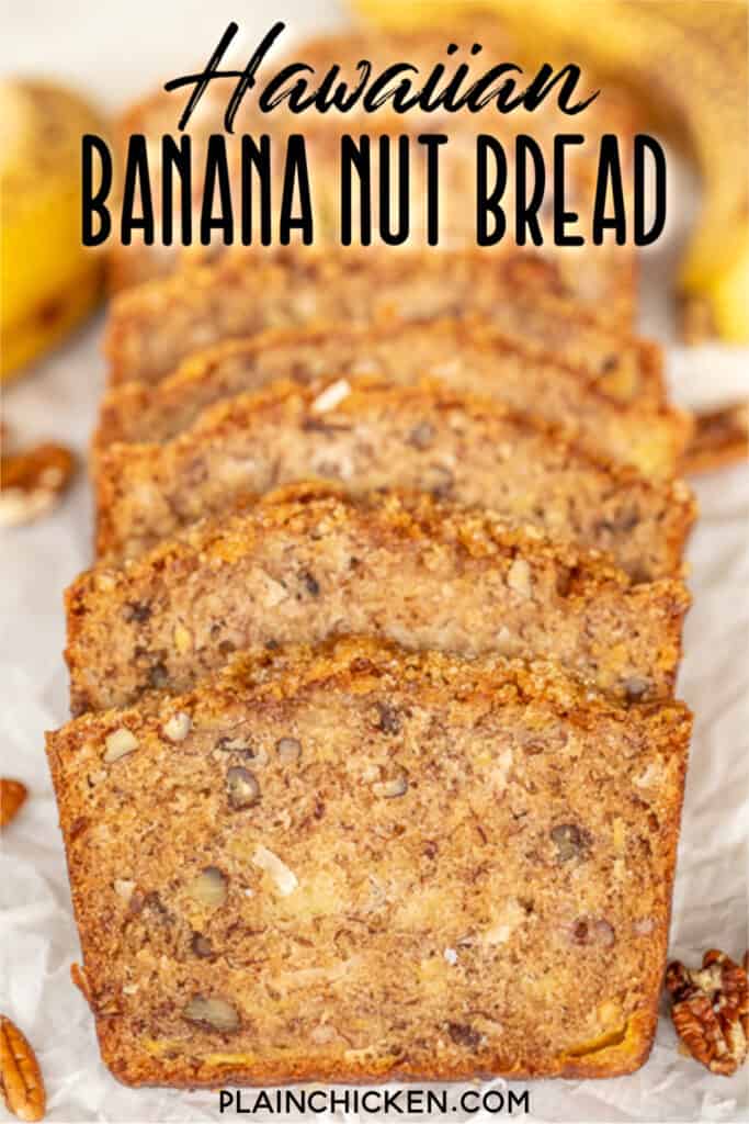 hawaiian banana nut bread