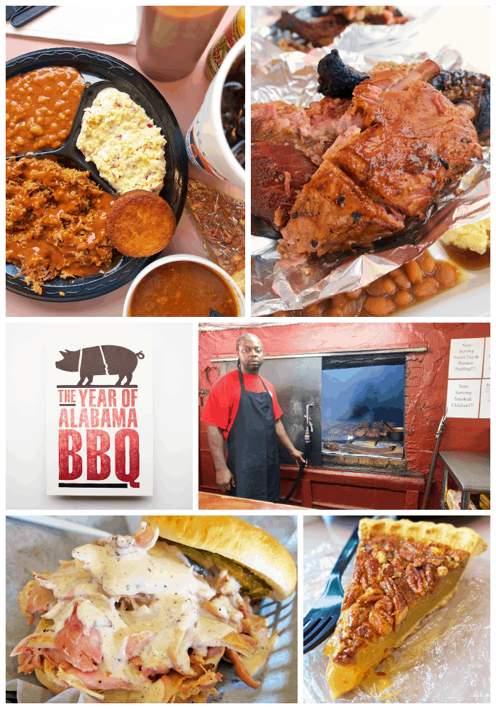 Alabama BBQ {Roadtrip} - 4 of Alabama's best BBQ joints - Byron's Smokehouse, Archibald's BBQ, Melvin's Place of Barbecue and Saw's BBQ - 4 hidden gems that you must visit on your next trip to Alabama. Make sure to wear your stretchy pants - you're gonna need them!