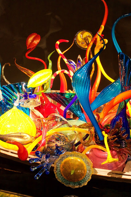 Chihuly Garden and Glass - Seattle, WA - do NOT miss this on your trip to Seattle. The most AMAZING art exhibit I've ever seen. The photographs don't do it justice. I could have spent the entire day here.