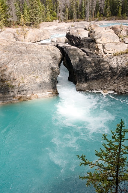 Natural Bridge - Yoho National Park - BC Canada