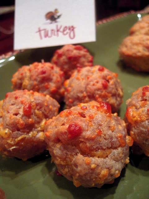 Turkey Sausage Balls