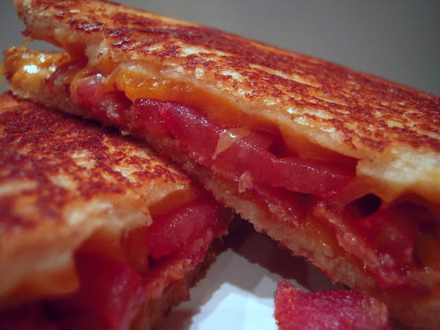 Bacon & Tomato Grilled Cheese