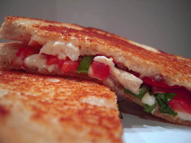Caprese Grilled Cheese
