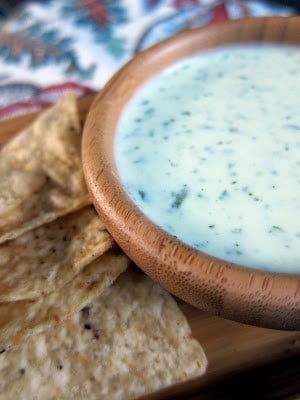 Chuy's Jalapeno Dip - easy copycat recipe. Tastes just like the real thing!! SO good! Great on tacos, on top of a salad, as a marinade or as a dip. Everyone LOVES this!! Sour cream, ranch mix, jalapeños, garlic, cilantro, lime juice and milk. One of my most requested recipes!!