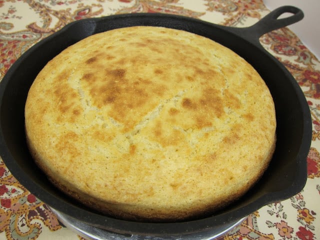 Southern Cornbread Recipe - family recipe passed down for generations. THE BEST! Great with chili and soups. We also use it in our Southern Cornbread Dressing at the holidays.