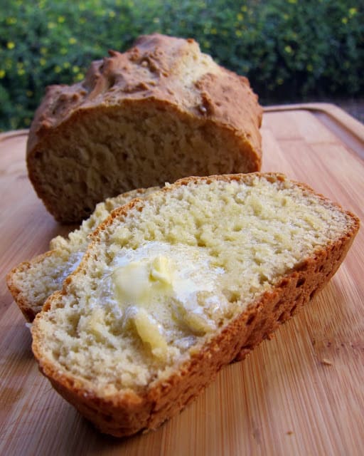 Irish Soda Bread - 4 simple ingredients! Great for your St. Patrick's Day dinner.