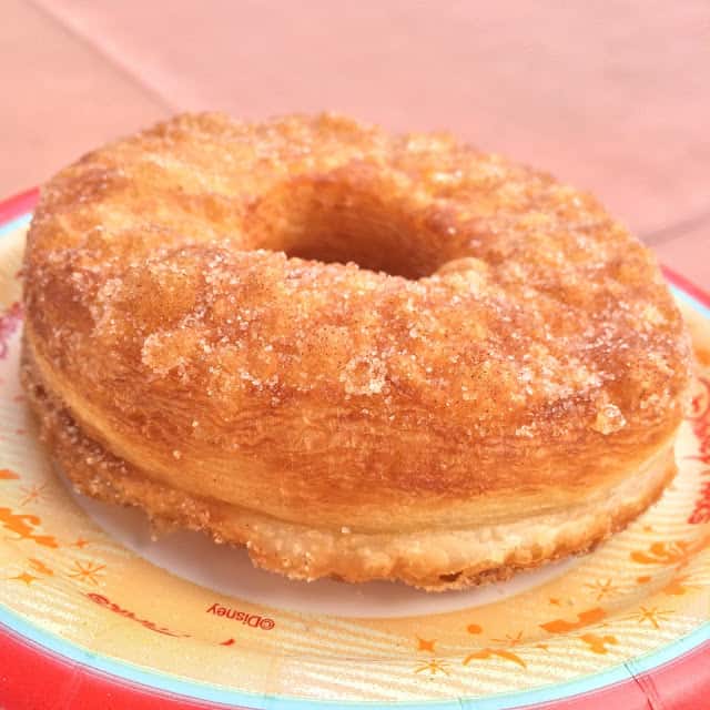 Croissant Doughnut at the Refreshment Port in Epcot - Walt Disney World - my favorite dessert!