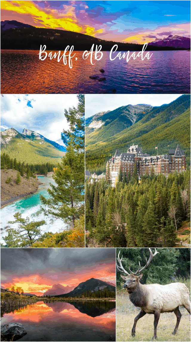 Banff, Alberta Canada - an AMAZING place!! Stay at the Fairmont Banff Springs, shop and eat in the cute downtown, visit some of the most amazing lakes on Earth. Trip of a lifetime!