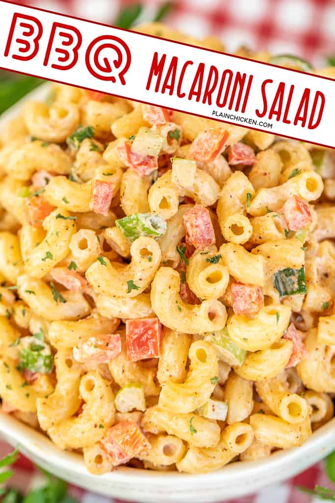 bbq macaroni salad