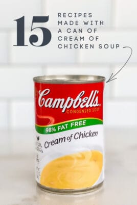 cream of chicken soup recipes