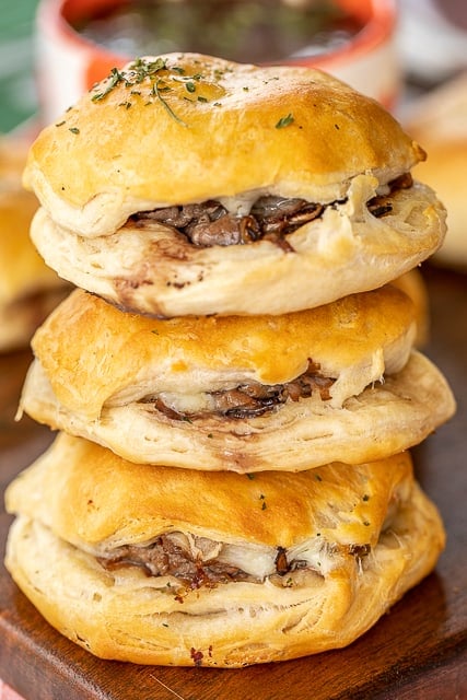 stack of 3 biscuits