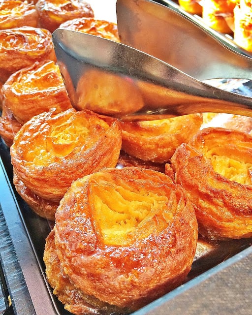 Kouign Amann from Maison Georges Larnicol in Paris - caramelized sugary croissants - a MUST in Paris!