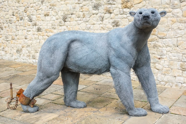 Animal Statues at  Tower of London - London, England