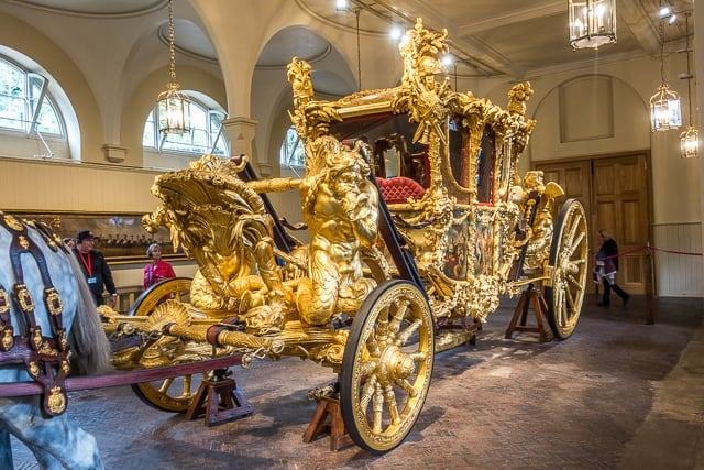 Gold State Coach - Royal Mews - Buckingham Palace - London, England 