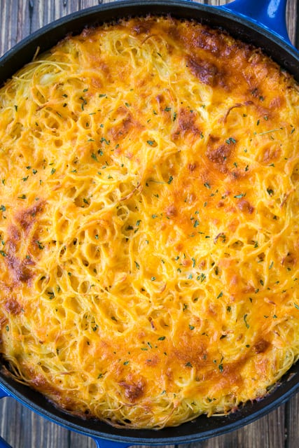 Macaroni Pie - THE BEST mac and cheese EVER. My husband took one bite and couldn't stop raving about it! Vermicelli, eggs, milk, dry mustard, cayenne pepper and cheddar cheese. Seriously amazing! Can add ham or chicken to make this a main dish. Easy to half too. Everyone LOVED this easy casserole!