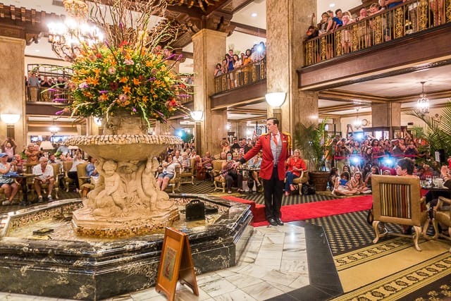 The Duck March at The Peabody Hotel - Memphis, TN