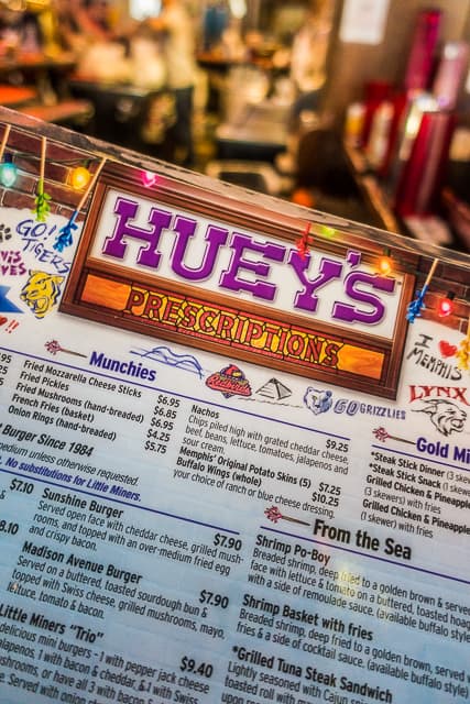 Huey's Burgers - Memphis, TN