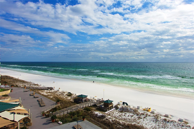 The view from the Hilton Sandestin