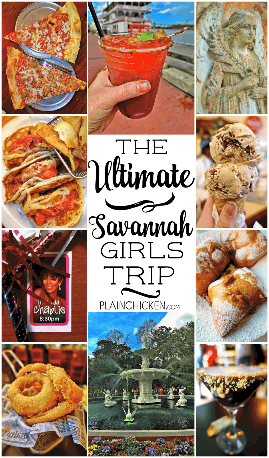 The Ultimate Savannah Girls Trip - where to eat, where to drink and what to do! We had the BEST time ever on this trip. Savannah is such a fun town! Don't miss this guide to planning your next trip! 