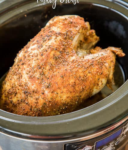 How long do you cook a turkey in crock pot Slow Cooker Turkey Breast Plain Chicken