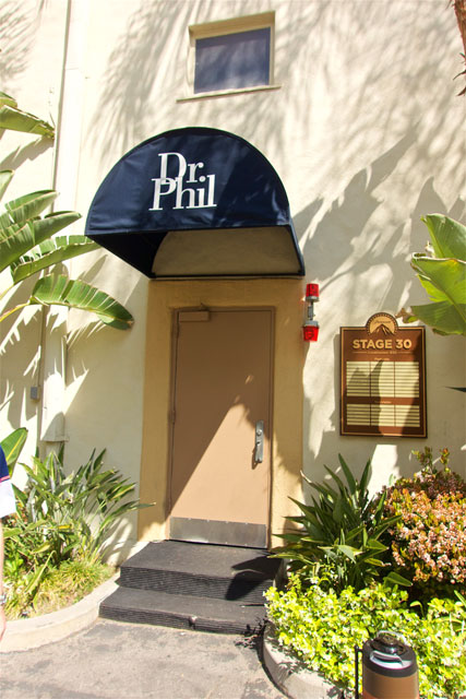 Dr. Phil set on the Paramount Studio Tour - Hollywood, CA