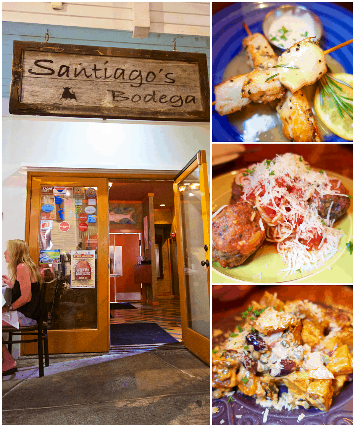 Santiago Bodega, Key West, FL - amazing tapas restaurant in Old Town Key West. Amazing tapas! A must visit when in Key West!
