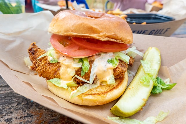 Chicken Sandwich from The Gulf in Gulf Shores/Orange Beach, AL