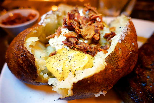 Life Changing Baked Potato at The Metropolitan Grill in Seattle, WA - seriously THE BEST!