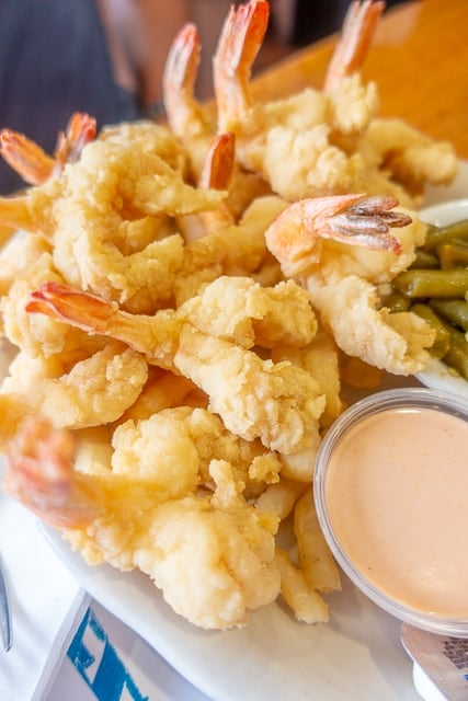 Fried Shrimp - O'Steen's Restaurant - St Augustine FL