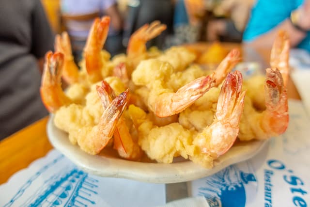 Fried Shrimp - O'Steen's Restaurant - St Augustine FL