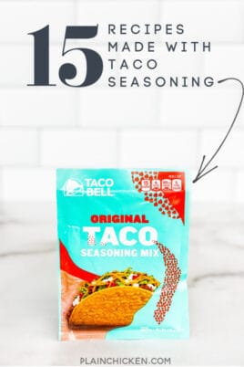 15 taco seasoning recipes