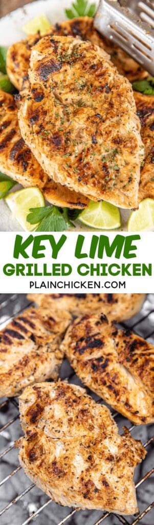 key lime grilled chicken