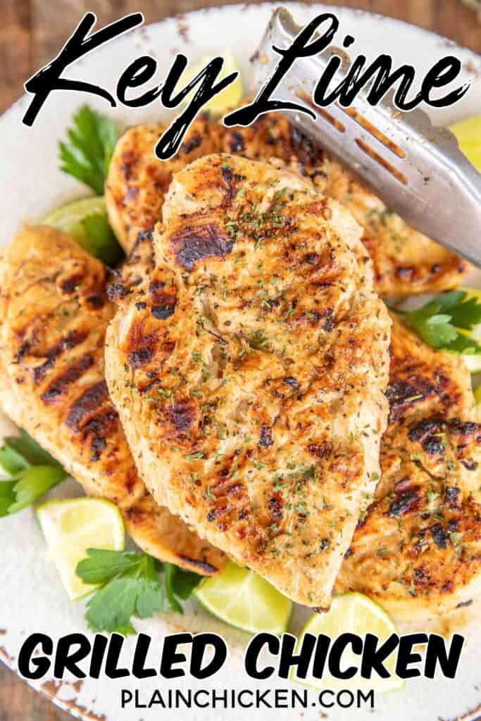 key lime grilled chicken