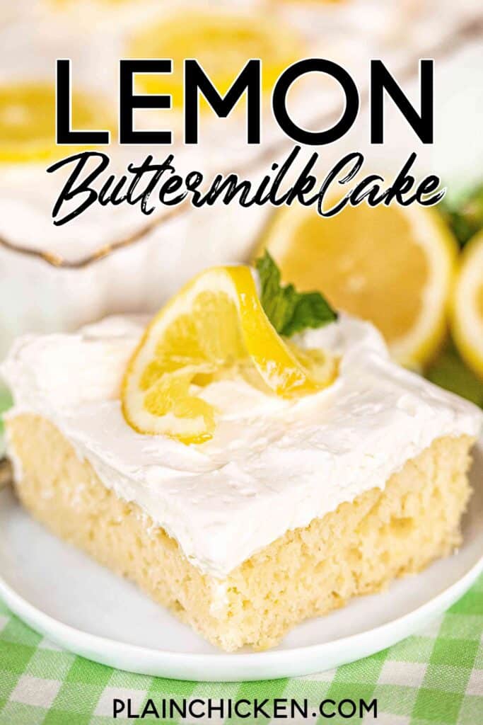 lemon buttermilk cake 
