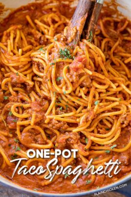 pot of spaghetti