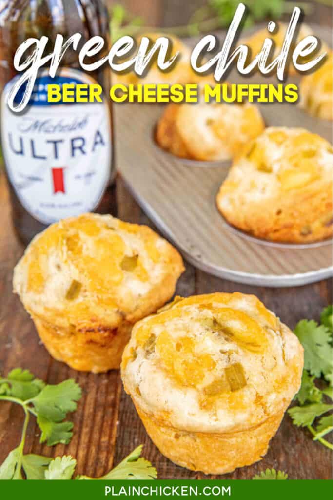 muffin al formaggio alla birra