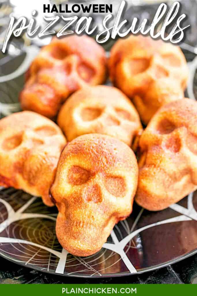stuffed pizza skull