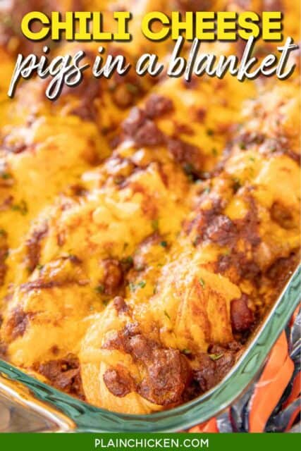 Chili Cheese Pigs in a Blanket - Plain Chicken