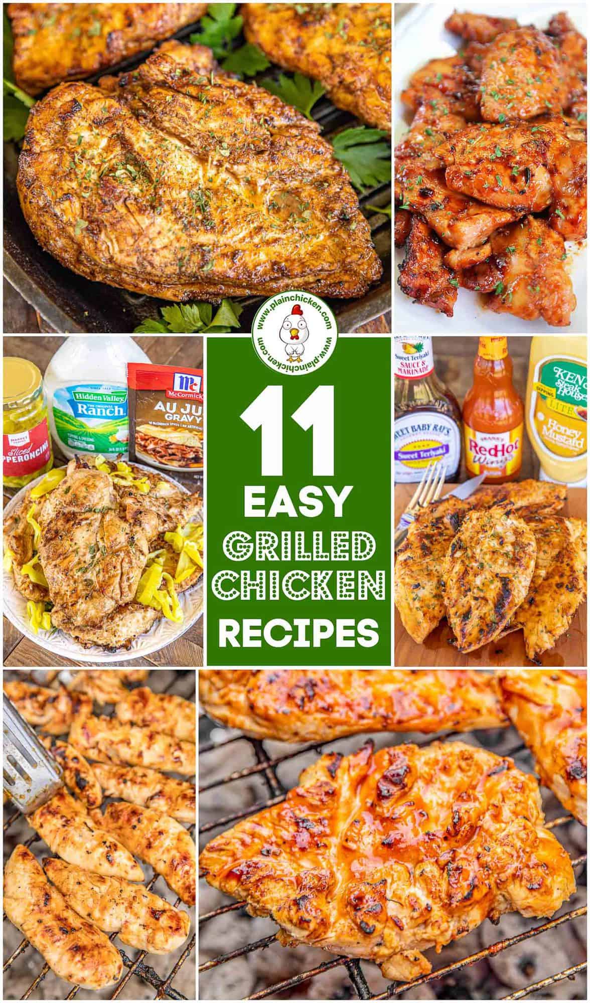 Easy Grilled Chicken Recipes – Plain Chicken