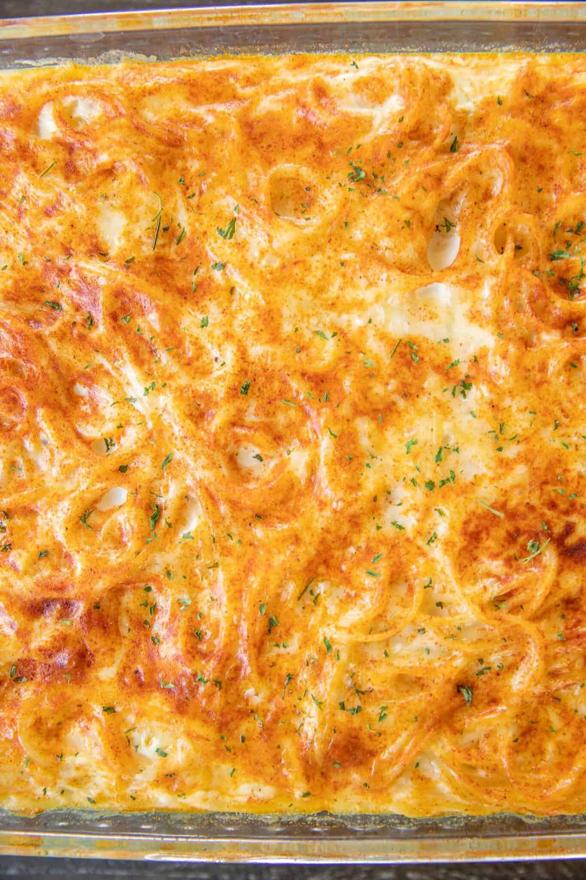 Baked Spaghetti & Cheese Casserole - Plain Chicken