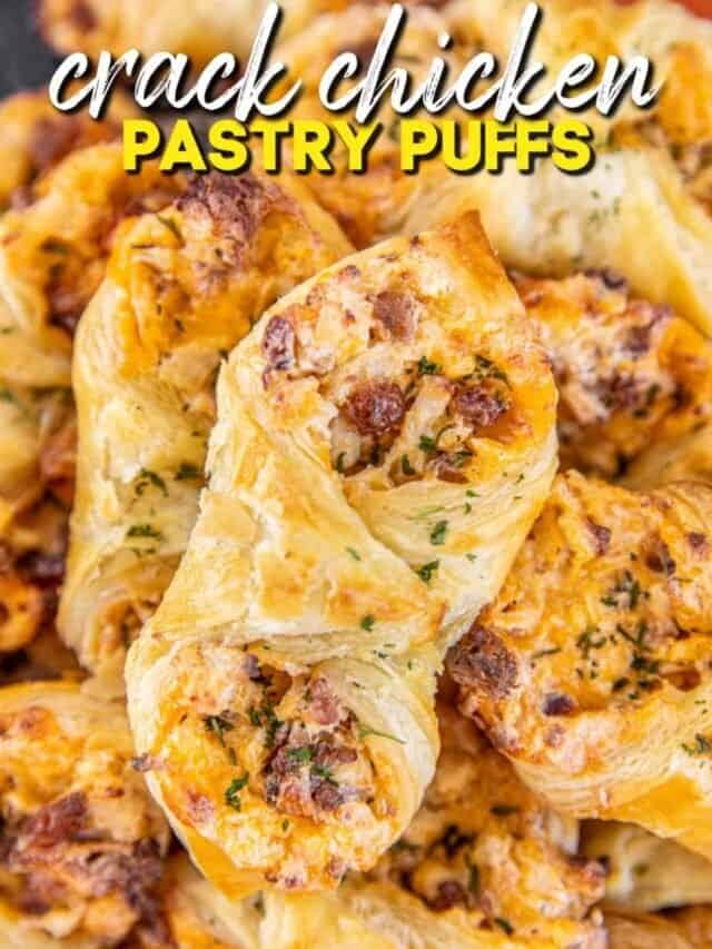 How to Make Crack Chicken Pastry Puffs